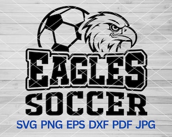 Piłka nożna High School Eagles svg, Eagle Hawk Bird svg, maskotka Eagles svg, duch szkolny Eagles, Eagles svg, duma Eagles, mama cheerleaderki baseballowej