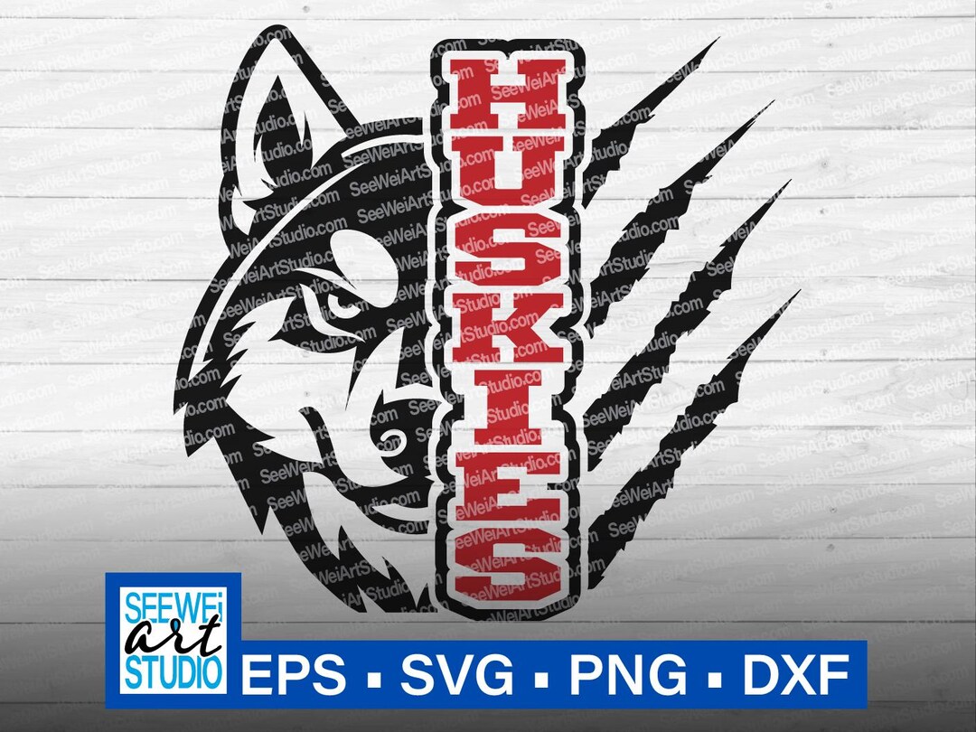 Huskies Svg, Husky Svg, Huskies Mascot Svg, Huskies Football, Huskies ...