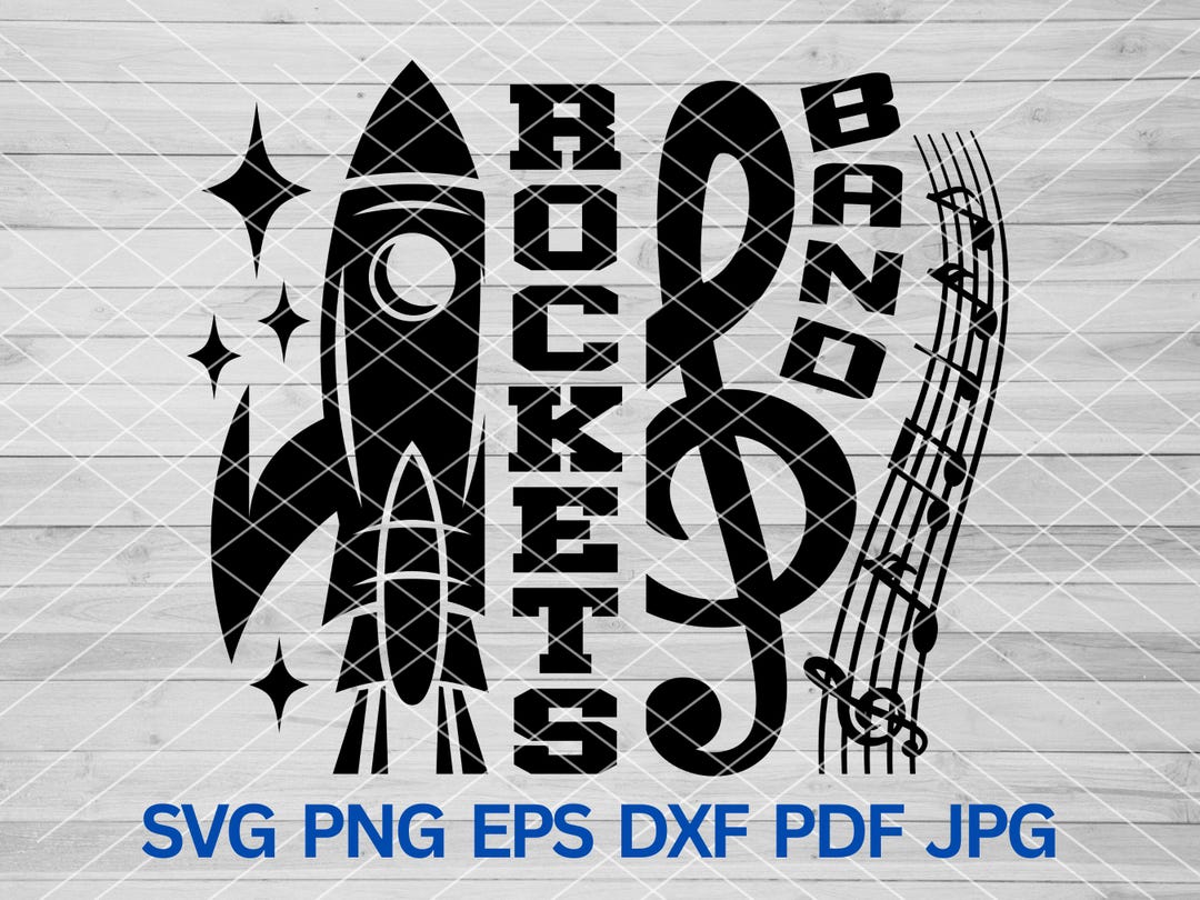 Anna Rockets Svg Rockets Band Svg, Rockets Marching Band Svg, Rockets Svg, Rocket Mascot ...