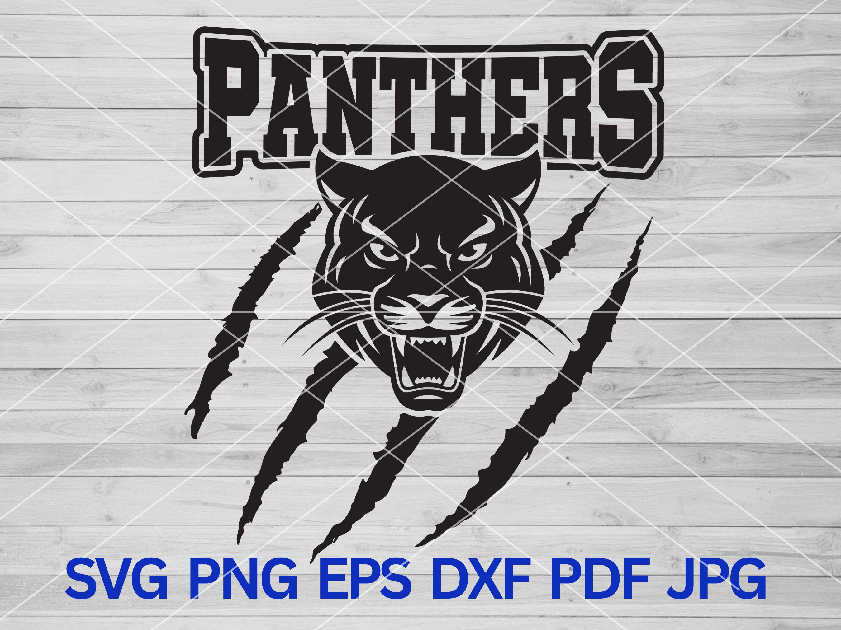 Panther svg, Panthers svg, Panthers Scratches svg, Panthers mascot svg, Panthers school spirit cut file cricut Panthers Cheer Panthers Pride