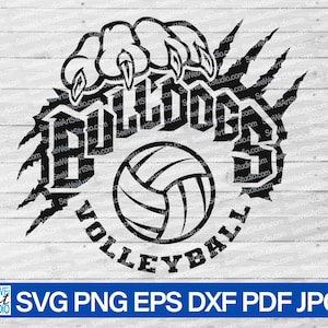 High School Bulldogs Volleyball svg, Bulldogs svg, Bulldog svg, Bulldogs Pride svg, Bulldogs Mascot svg, Bulldogs School Spirit, Bulldog Mom