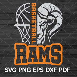 High School Rams Basketball Svg, Ram Svg, Rams Svg, Rams Svg Cut Files ...