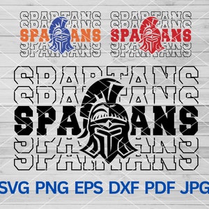 Spartan svg, Spartans svg, Spartans school mascot svg, Spartans school pride svg for cutting machines, Spartans mascot svg, Spartans Cheer