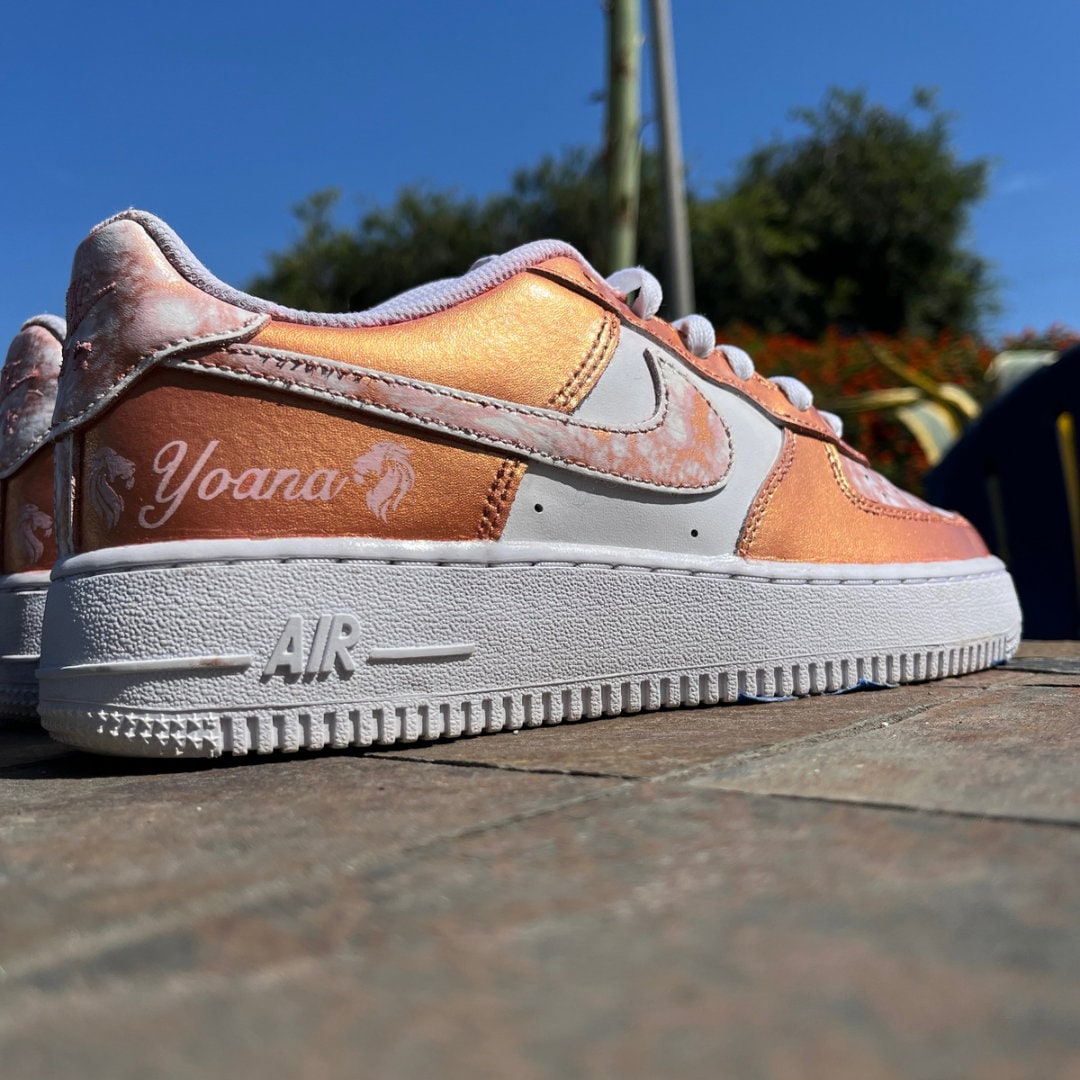 air force 1 pink leopard print