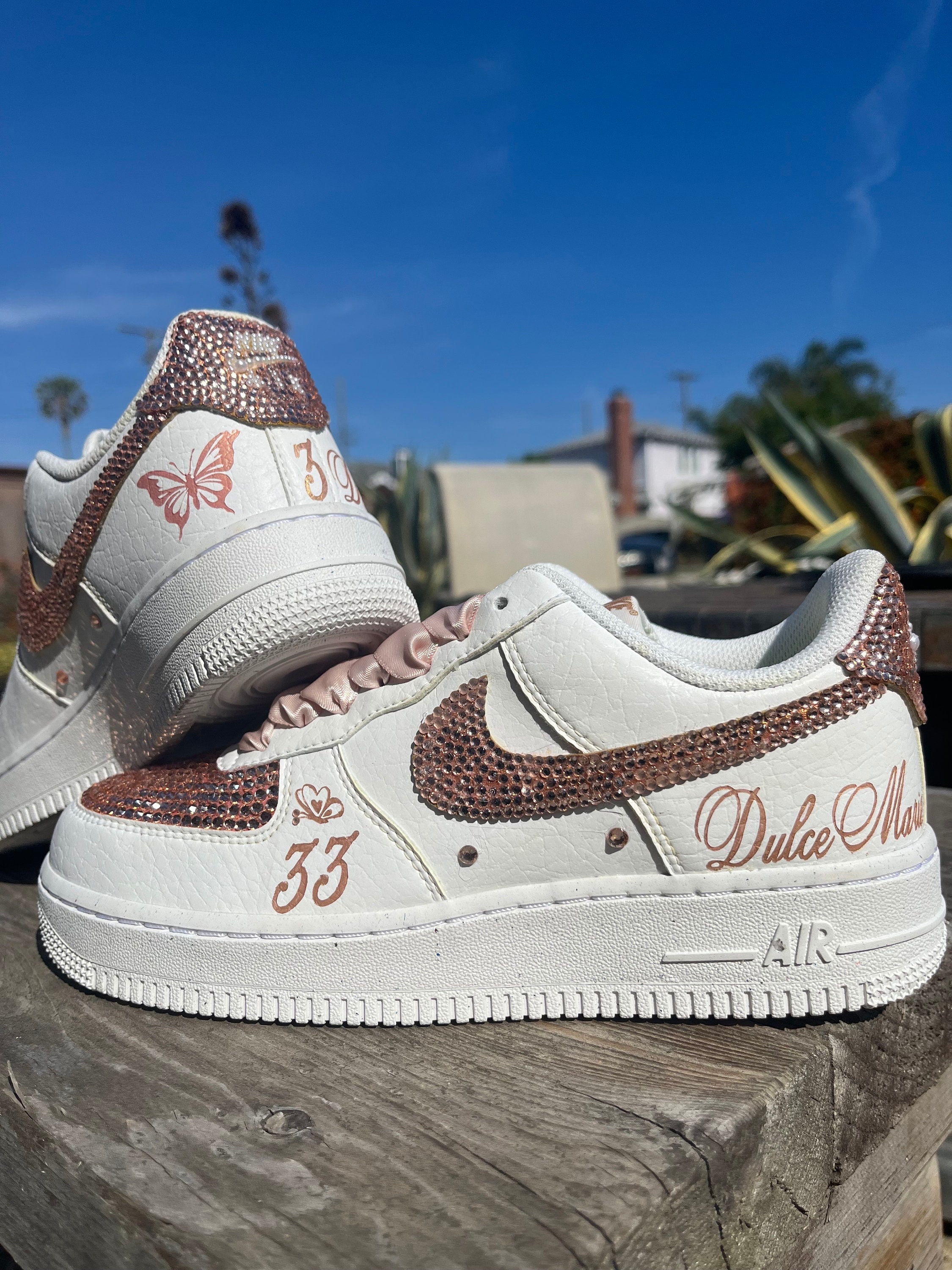 bedazzled air force 1