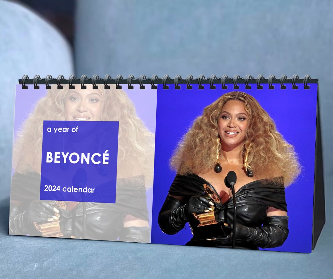 2025 Beyonce Calendar 2025 Desk Calendar Celebrity Calendar Etsy