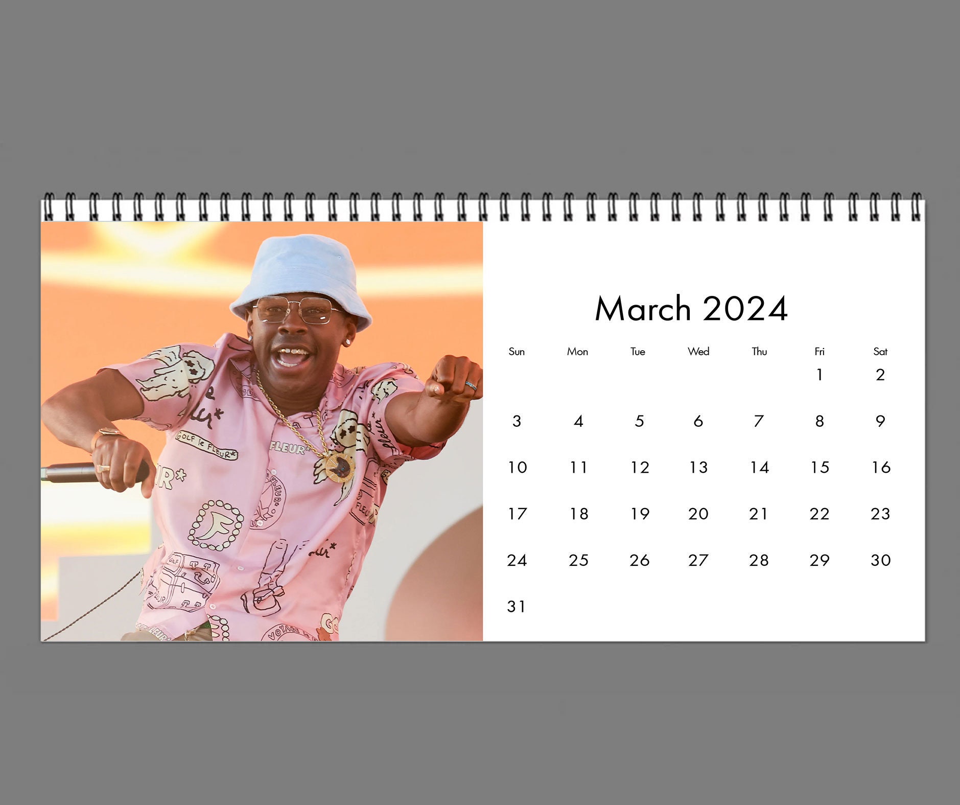 2024 Tim Mcgraw Calendar 2024 Desk Calendar Celebrity Etsy Australia