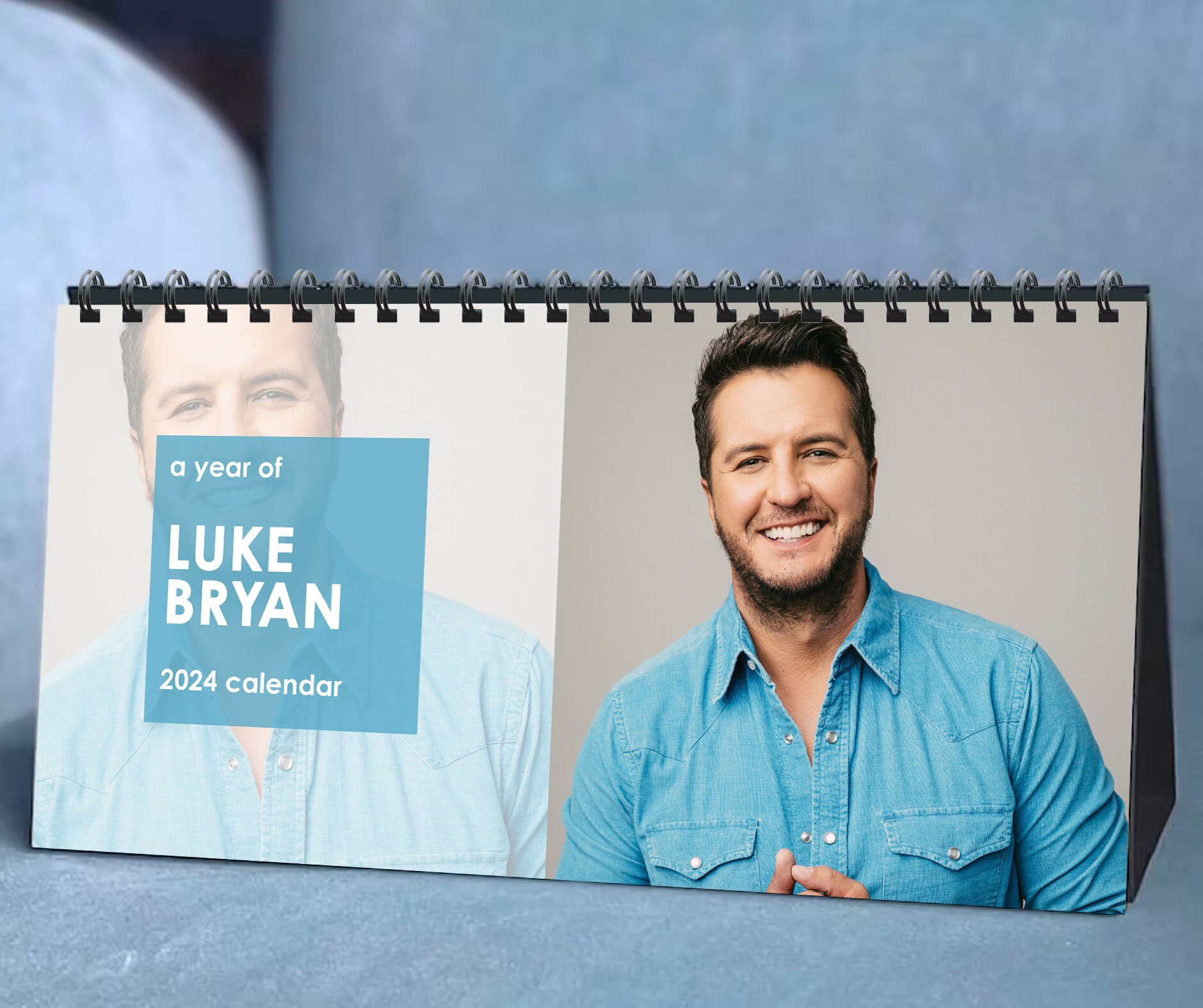2024 Luke Bryan Calendar, 2024 Desk Calendar, Celebrity Calendar sold