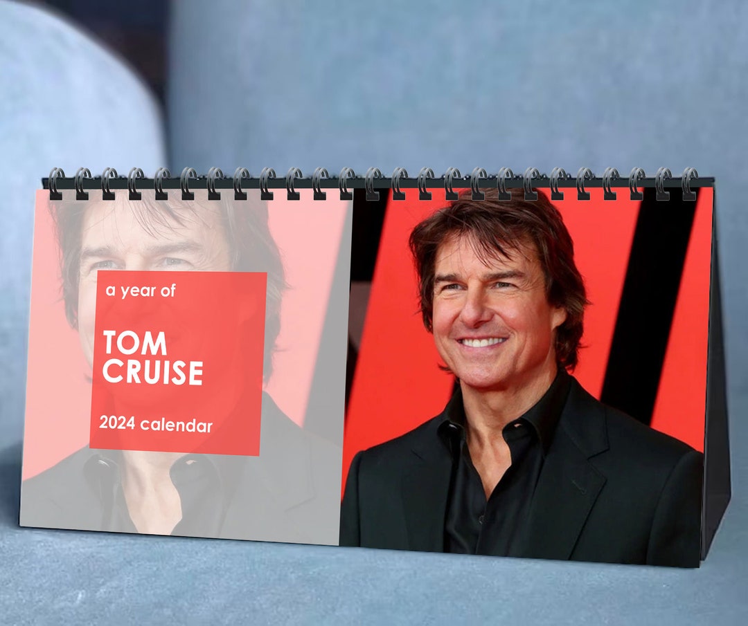 2024 Tom Cruise Calendar 2024 Desk Calendar Celebrity Etsy Australia
