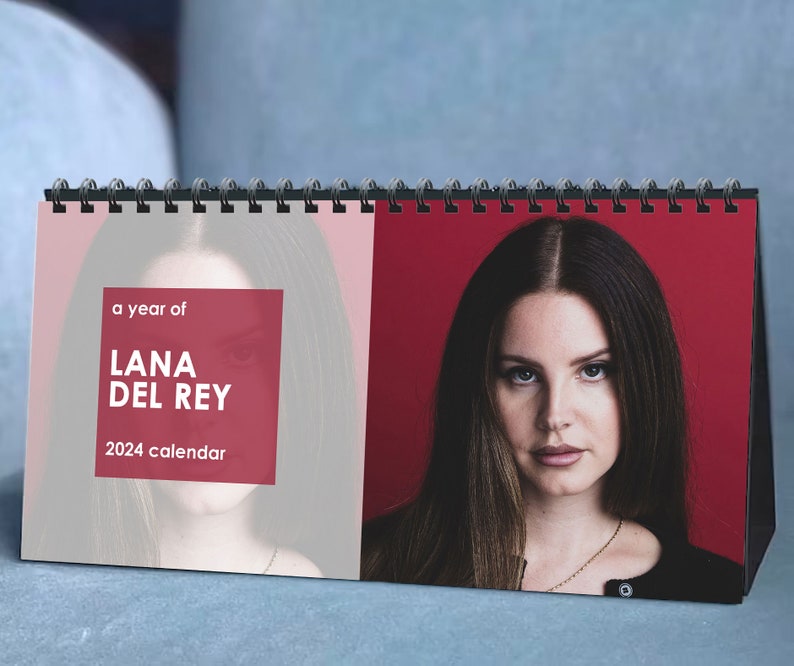 2024 Lana Del Rey Calendar 2024 Desk Calendar Celebrity Etsy Sweden