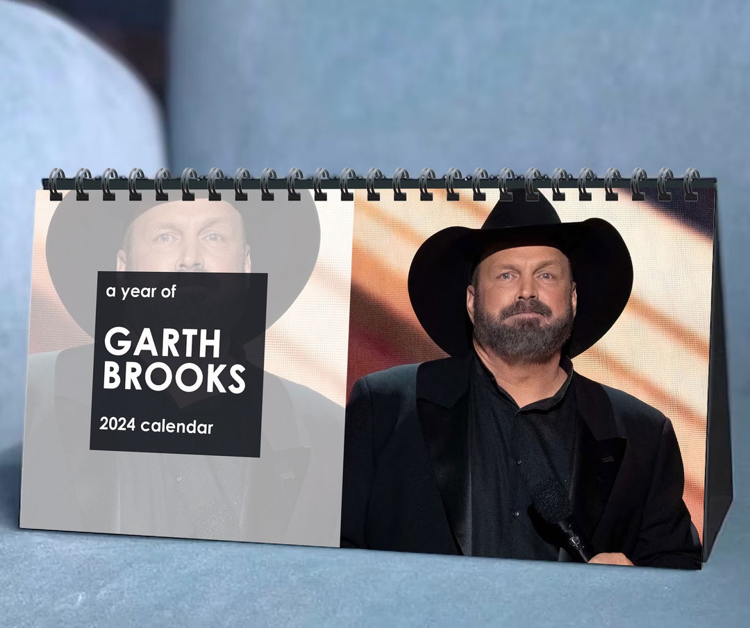 2024 Garth Brooks Calendar 2024 Desk CalendarCelebrity Etsy Portugal