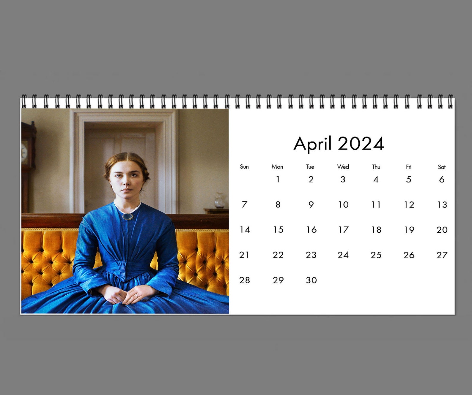 2025 Florence Pugh Calendar 2025 Desk Calendar Celebrity Etsy Canada