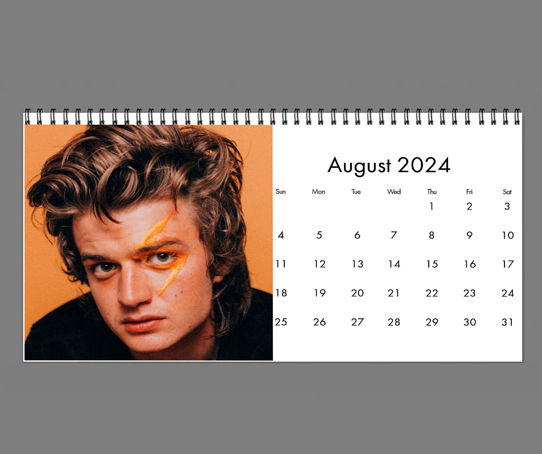 2024 Joe Kerry Calendar, 2024 Desk Calendar, Celebrity Calendar sold by