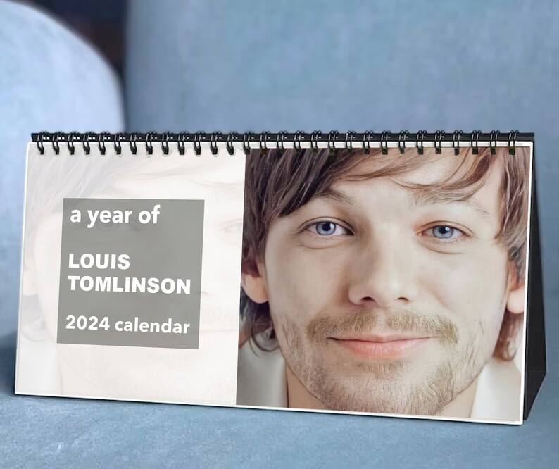 2025 Louis Tomlinson Calendar 2025 Desk Calendar Celebrity Etsy Australia