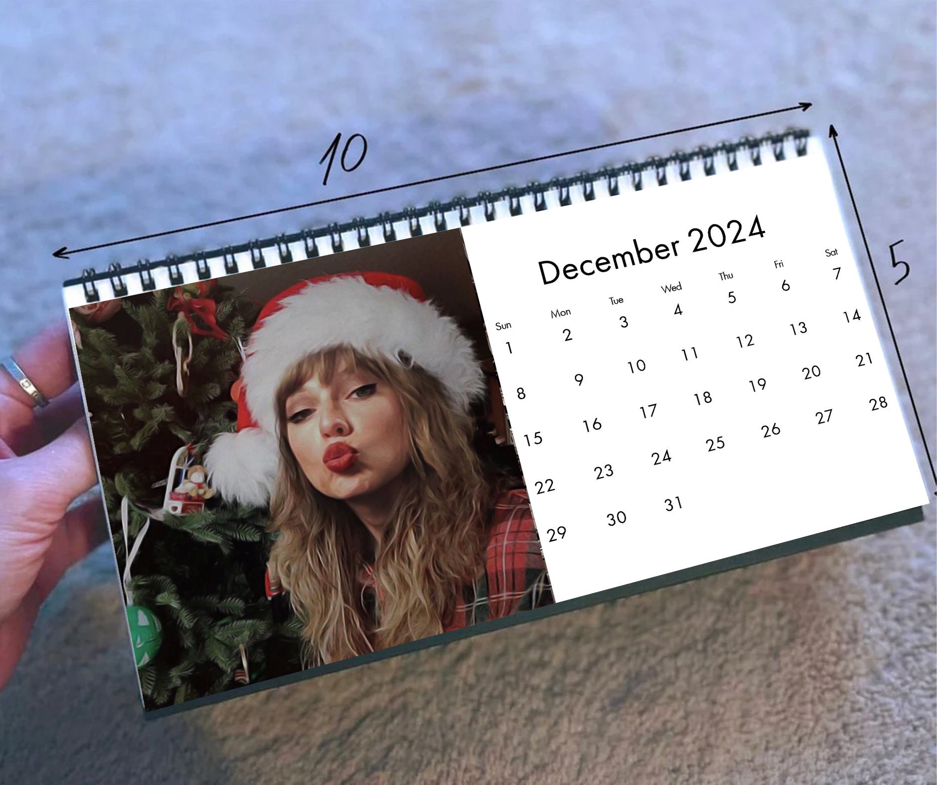 2024 Taylor Swift Calendar 2024 Desk Calendar Celebrity Etsy Ireland