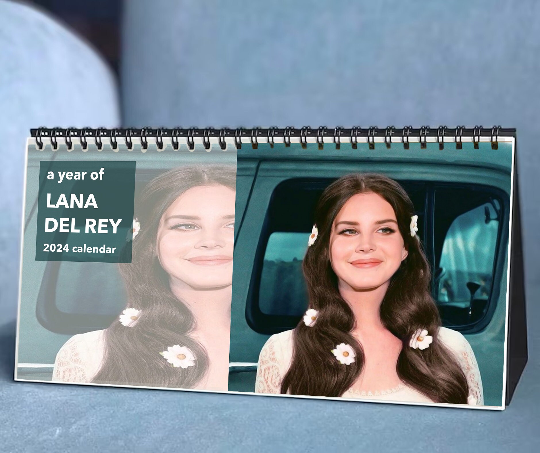 2024 Lana Del Rey Calendar, 2024 Desk Calendar, Celebrity Calendar sold