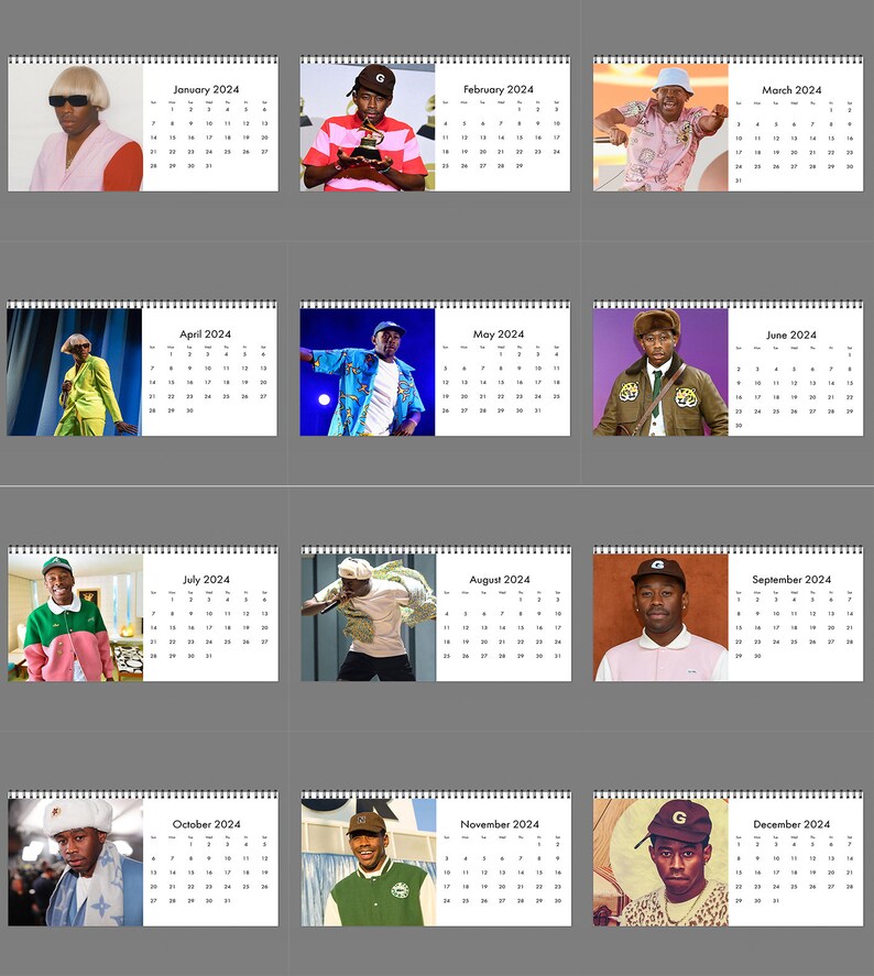 2024 Tim Mcgraw Calendar 2024 Desk Calendar Celebrity Etsy.de