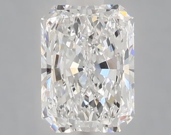 1.03 Carat D VVS2 Radiant Cut Lab Grown Diamond | IGI Certified Loose Stone