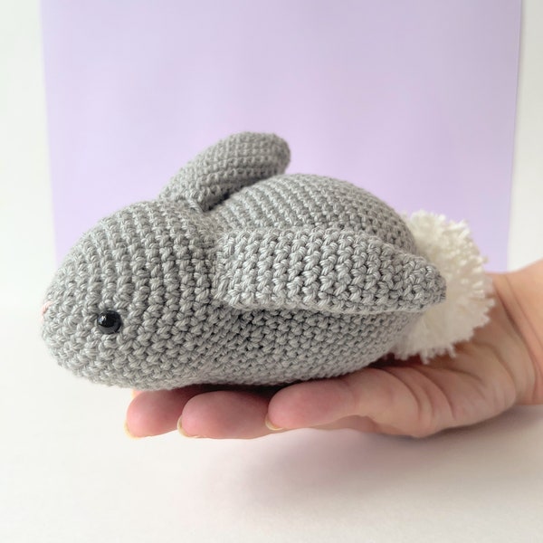 Crochet Rabbit Pattern, Amigurumi Bunny, Crochet Cute Rabbitloaf Pattern
