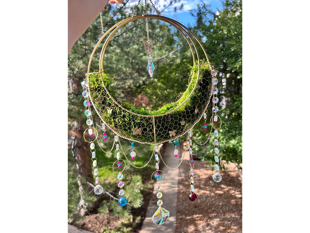 Schmetterling Suncatcher Mit Regenbogen-Kristallen – Fensterdekoration Mit Saugnapf, 15,2 Cm