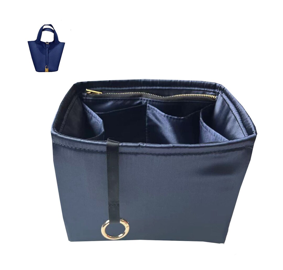 Purse Organizer Picotin 18 22 26 Bagssilky Smooth,silk,luxury Bag Tote