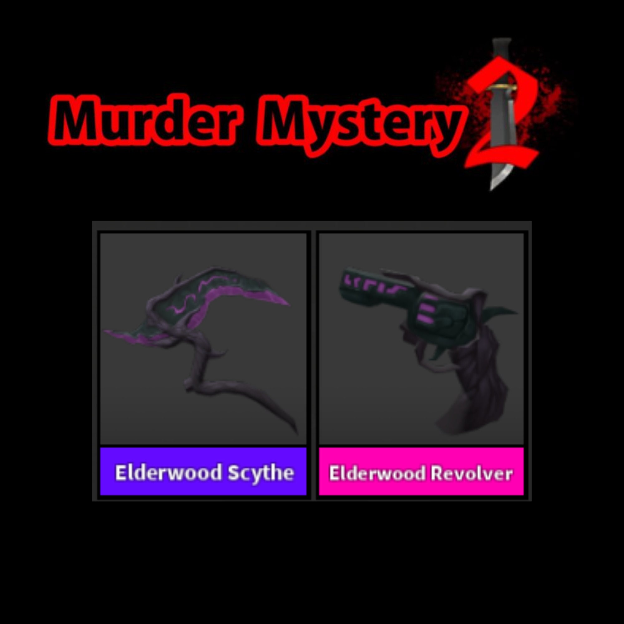 CHROMA ELDERWOOD REVOLVER IN ROBLOX MM2!?! 