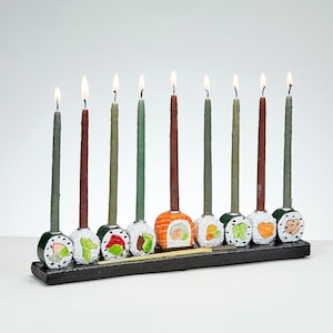 Resin Sushi Menorah