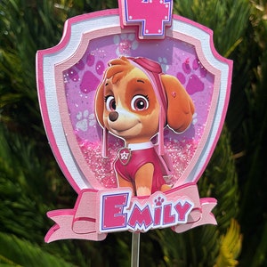 skypaw cake topper