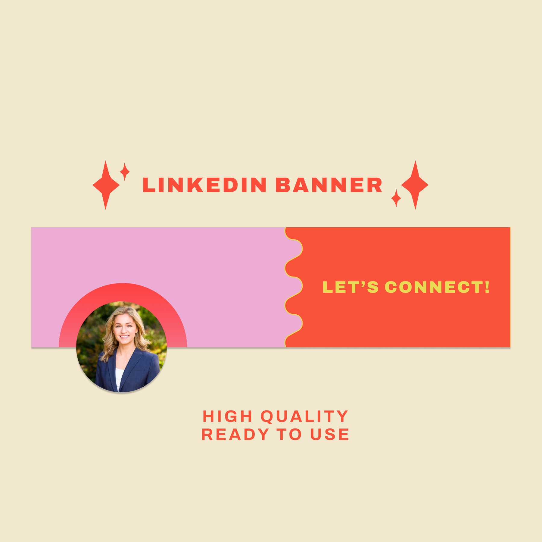 Aesthetic Linkedin Banner Creative Quirky Colourful Social - Etsy