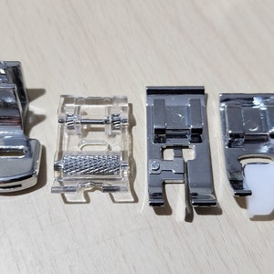 Sewing machine feet x 5 - NEW