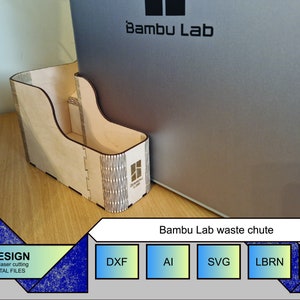 Bambu X1C/P1P/P1S File DXF digitale per rifiuti/cacca