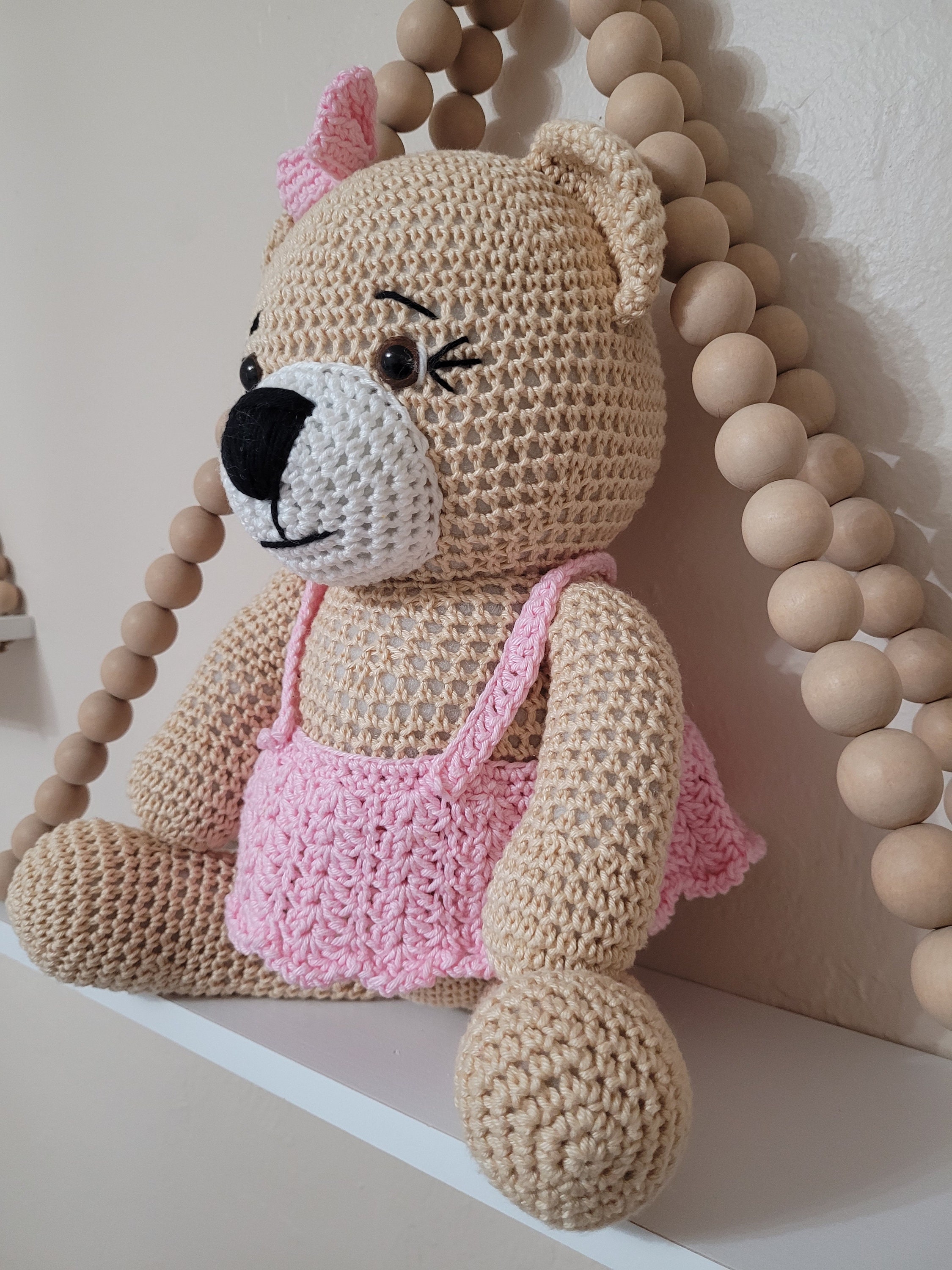 Crochet Stuffed Bear Crochet Bears Crochet Toys Crochet Etsy