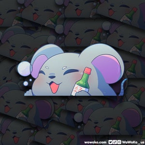 WoWoKo - Zodiac Drink - Soju Mouse/Rat Peeker