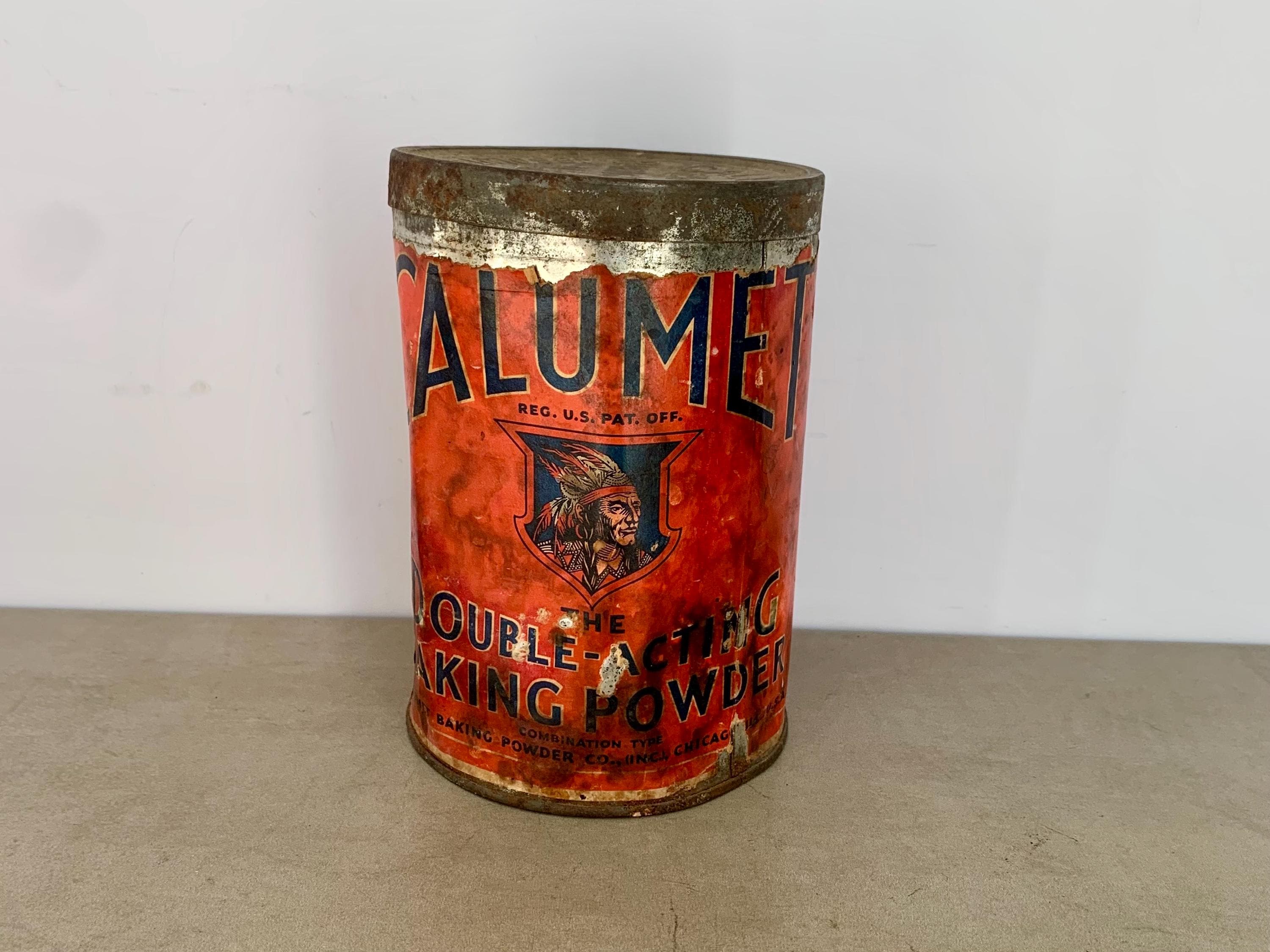 Calumet Baking Powder Tin - Etsy