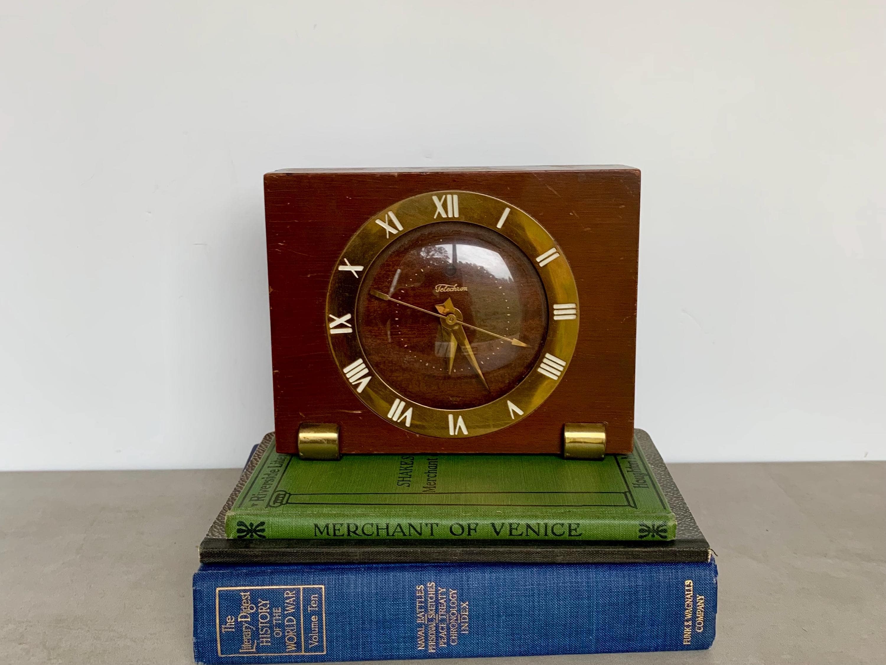 Wood Clock 50s - Etsy