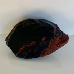 Large Raw/Cut Mahogany Obsidian Chunk