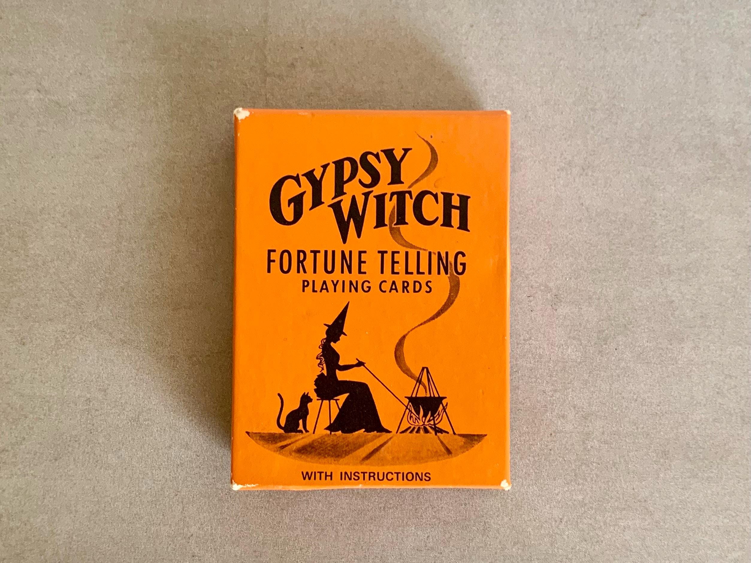 Vintage Fortune Telling Playing Cards - Etsy