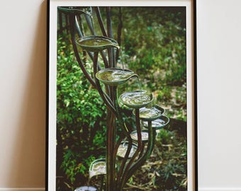 Zen Wall Art Water Flow Photograph Spiritual Print Yoga Studio Decor Serene Nature Poster Wellness Spa Relaxing Art Home Gift For Meditation