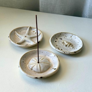 Beachy Ceramic Incense Burner