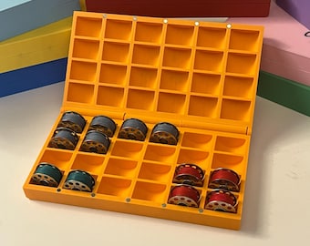 Bobbin Case: Holds 24 Sewing Machine Bobbins