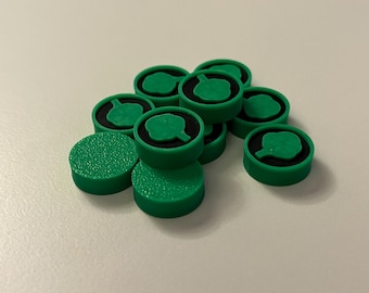 Generic Tree Game Tokens – 3D Printed Board Game Pieces