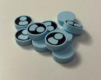 Generic Person Game Tokens – 3D Printed Board Game Pieces
