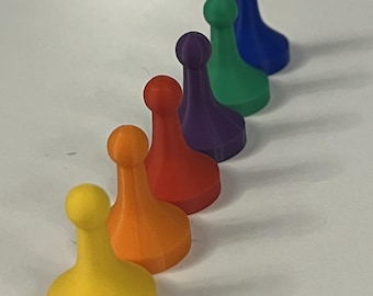 Older Style Gaming Pawn (Set of 6)