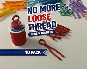 Sujetador de bobinas y carretes - Juego de 10