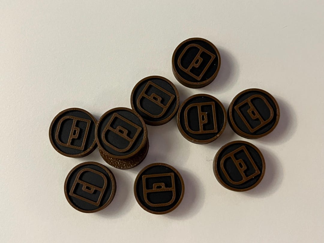 Generic Chest Game Tokens – 3D Printed Board Game Pieces - Etsy
