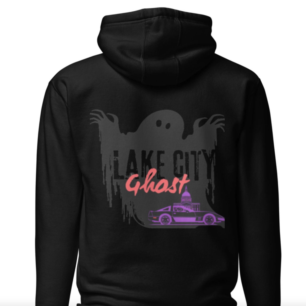 Street Racer Car Guy Jdm Hoodie Lake City Ghost C4 Corvette Designer ...