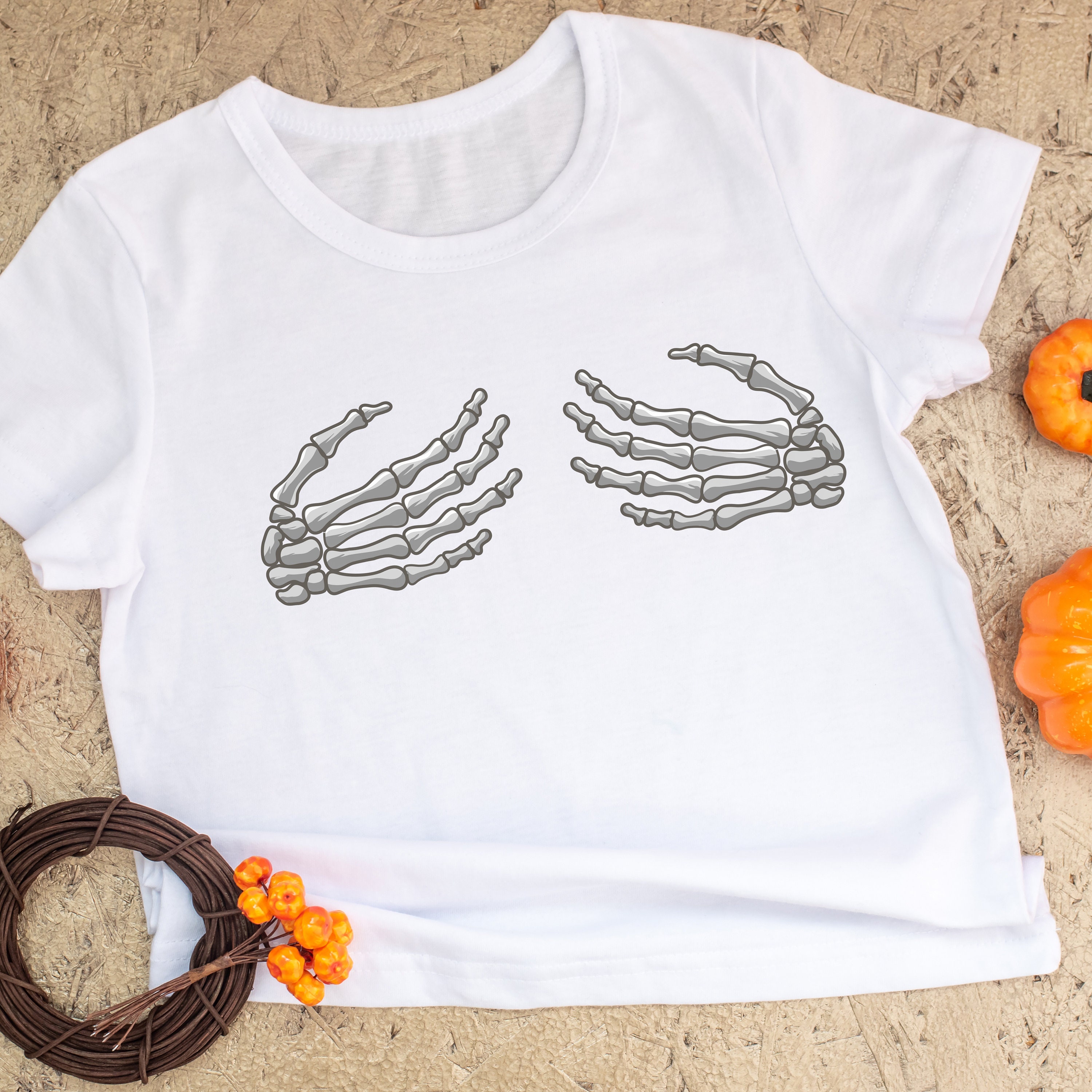 Discover Halloween Tshirt, Skeleton Hands T-Shirt, Funny Halloween T Shirt, Gift for Her, Funny Shirt, Halloween Clothes, Halloween Skeleton Hands