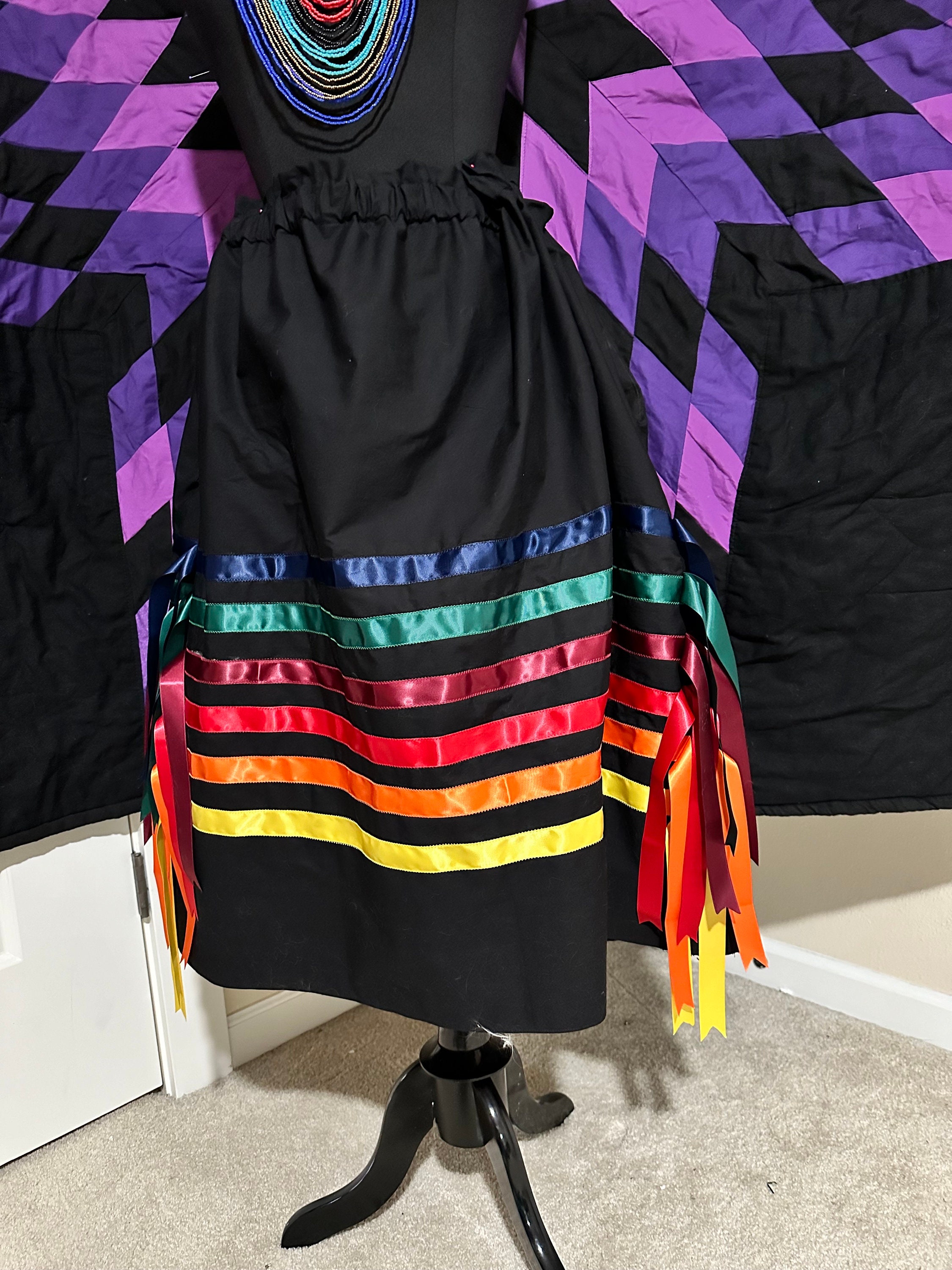 Native Black Ribbon Skirts -  Canada