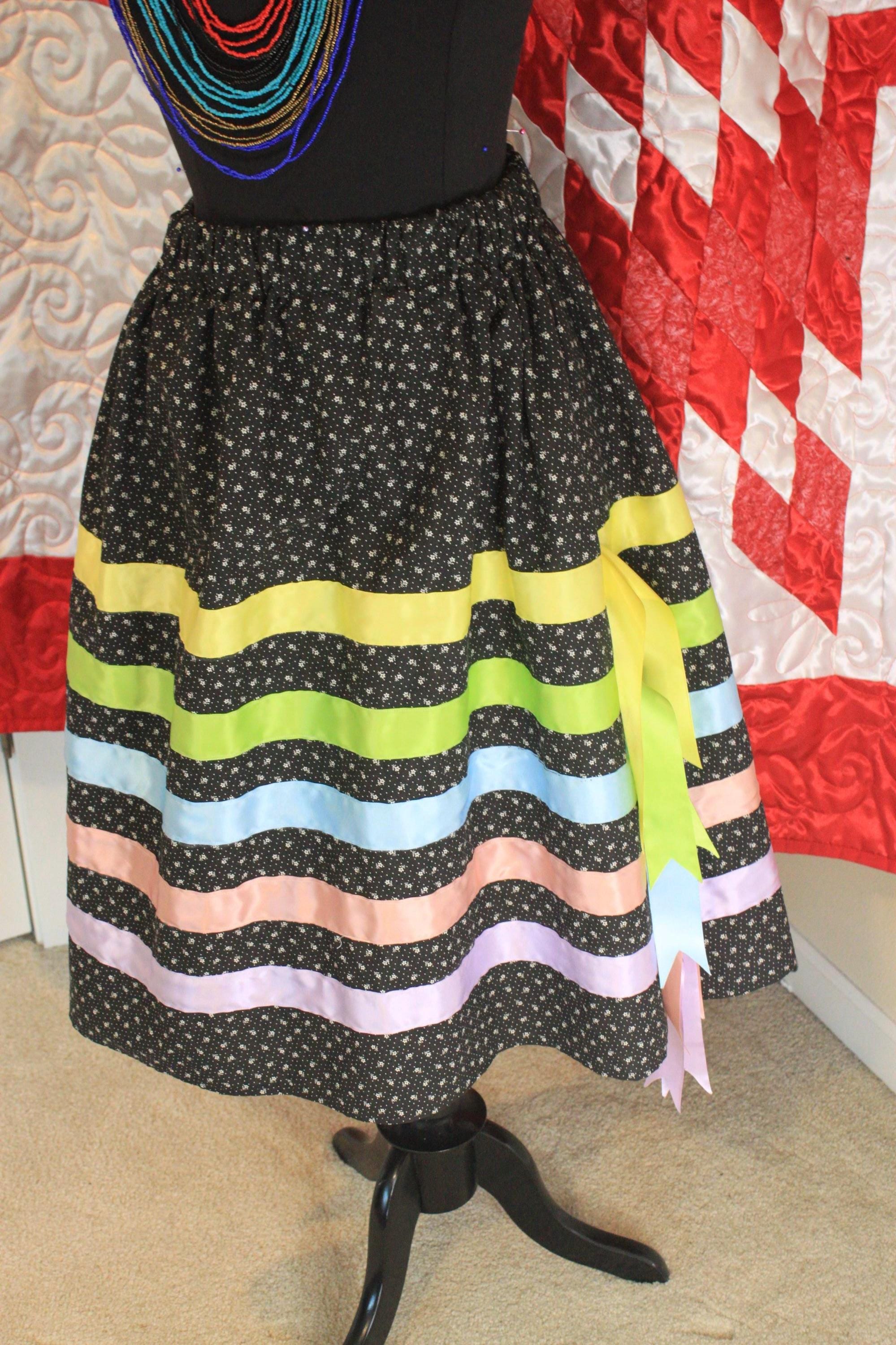 Native American Ribbon Skirt - Etsy