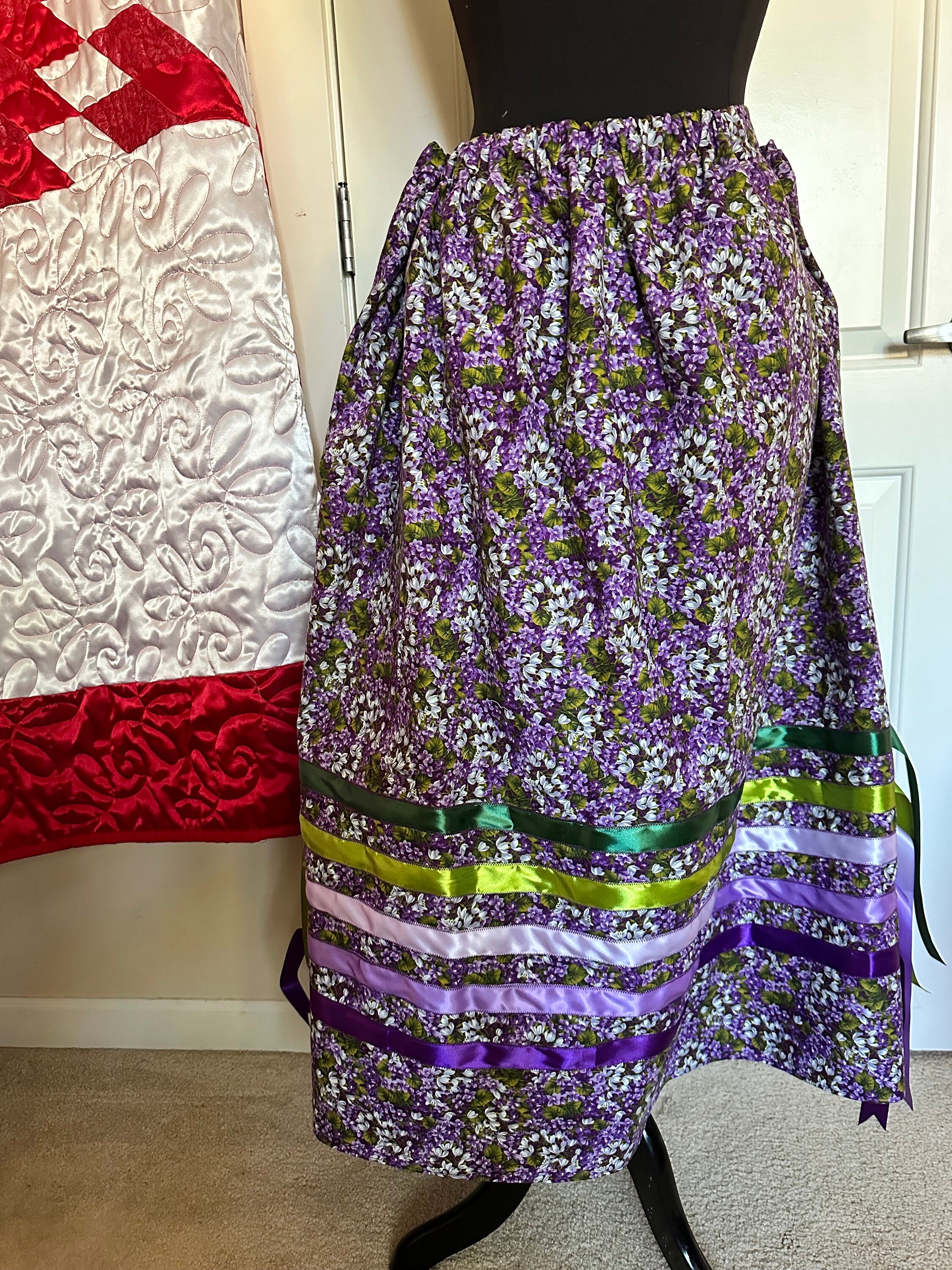 Native American Ribbon Skirt - Etsy
